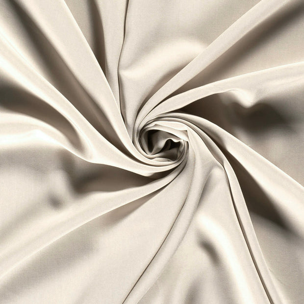 Bamboo Poplin fabric Unicolour Beige