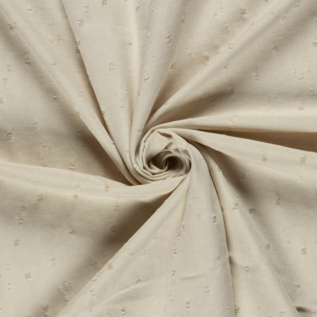 Denim fabric Beige 