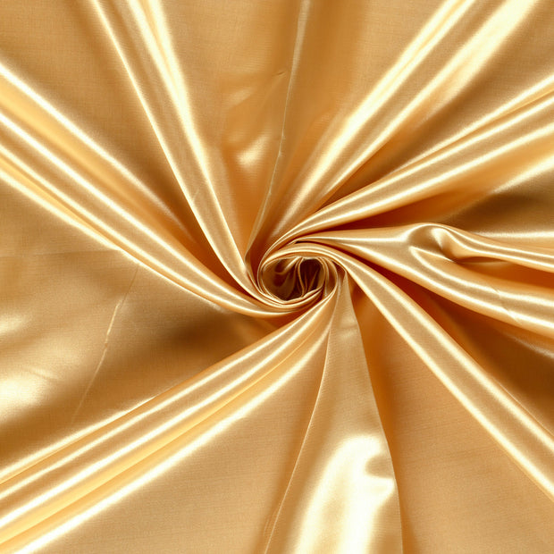 Satin fabric Gold 