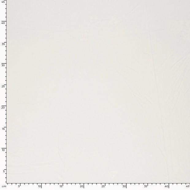 Jersey fabric Unicolour White