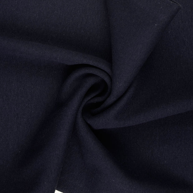 Heavy Knit fabrik Marine 