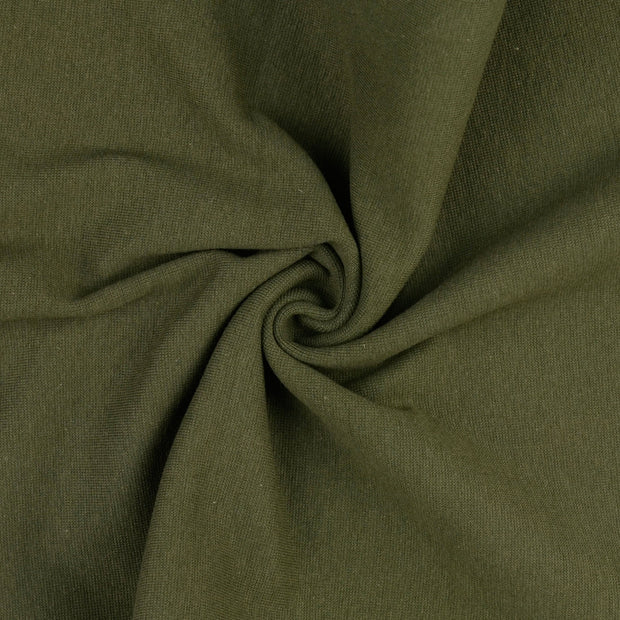 Heavy Knit fabric Forest Green 