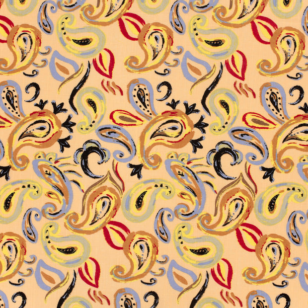 Woven Cotton Viscose fabric Salmon matte 