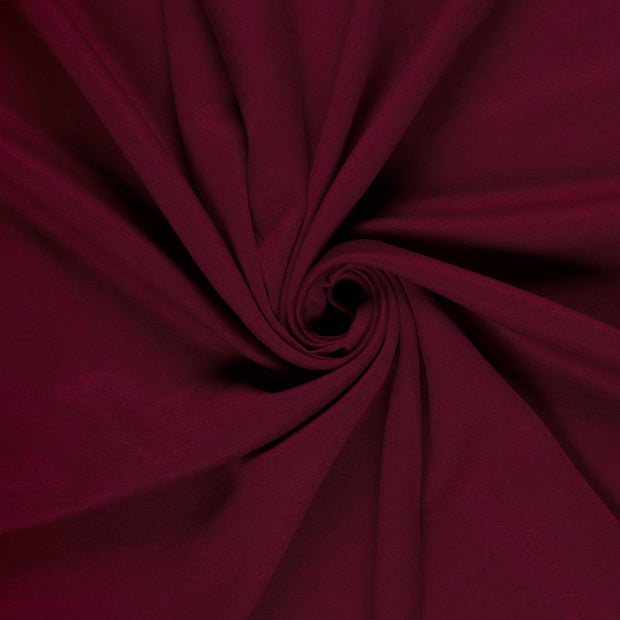 Rib Jersey fabric Bordeaux 