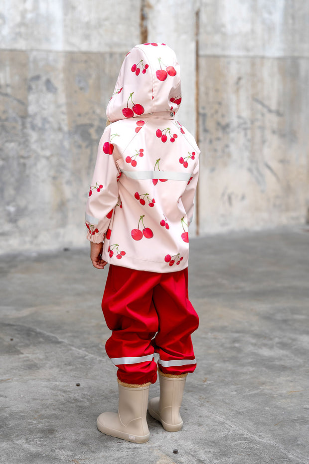 Aqua Protect (waterproof) fabric Cherries digital printed 
