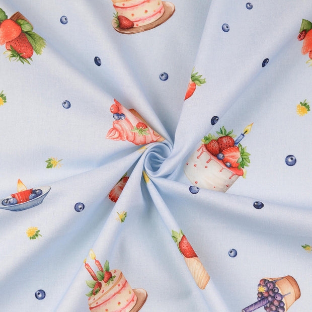  fabric Sky Blue 