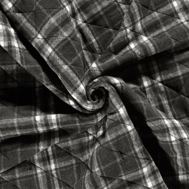 Jacquard fabric Dark Grey bounded 