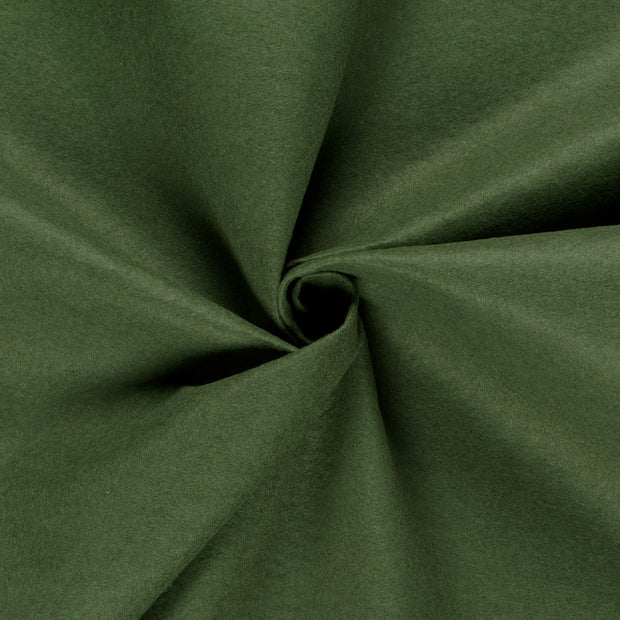 Felt fabric Khaki Green 