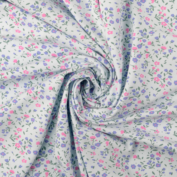 Rib Jersey fabrik Babyblau 