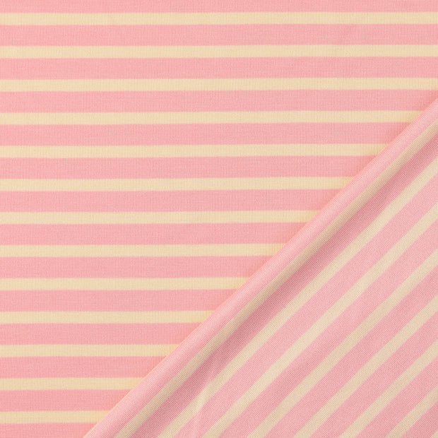 Punta di Roma fabric Light Pink yarn dyed 