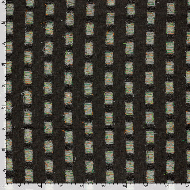 Denim fabric Unicolour Black