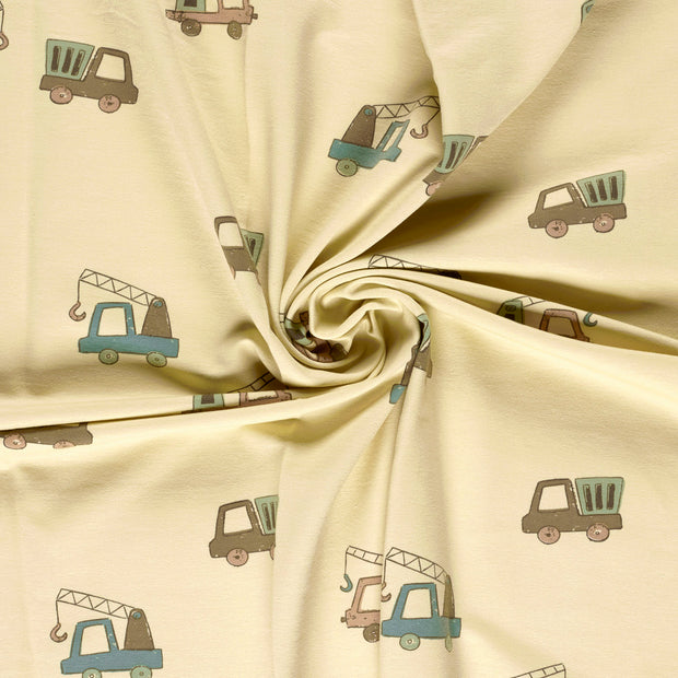 French Terry fabric printed 