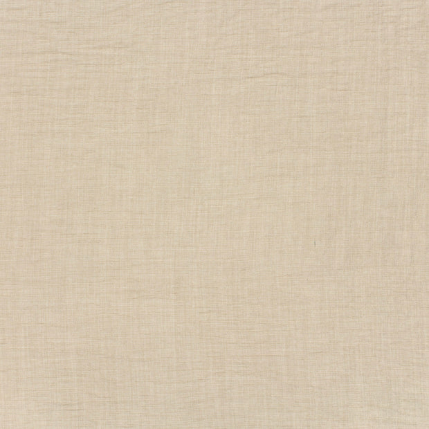 Linen Look fabric Beige semi-transparent 