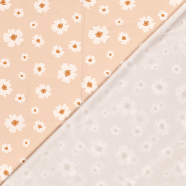 Swimwear Jersey UPF50 Recycled fabric Flowers digital printed 