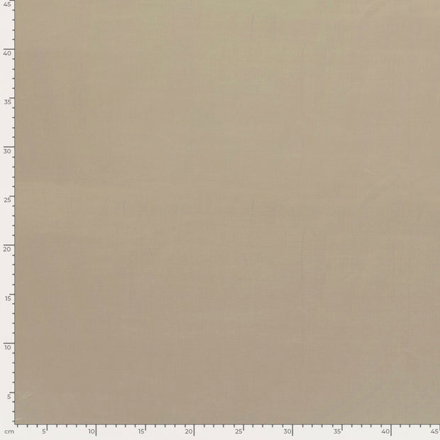 Satin fabric Unicolour Beige
