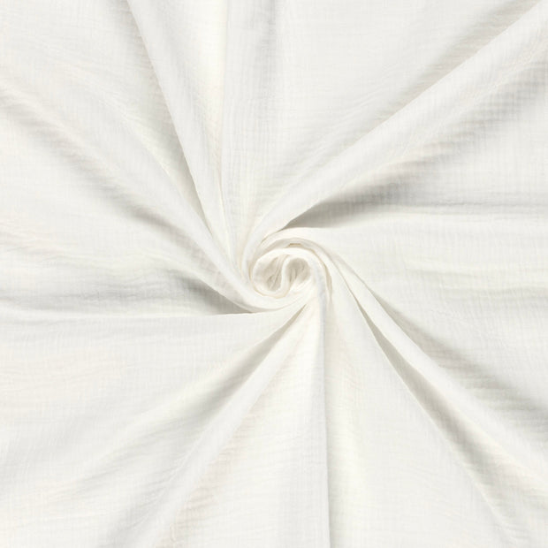 Muslin fabric Off White 