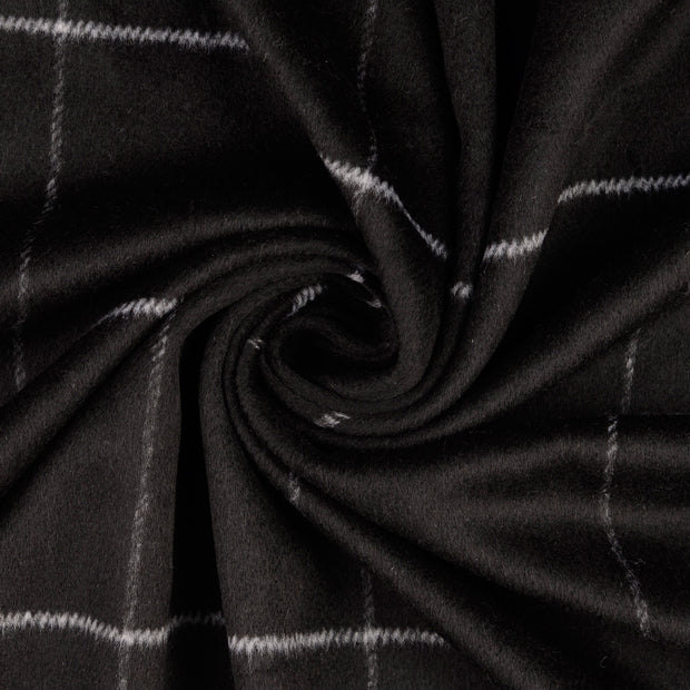  fabric Black yarn dyed 