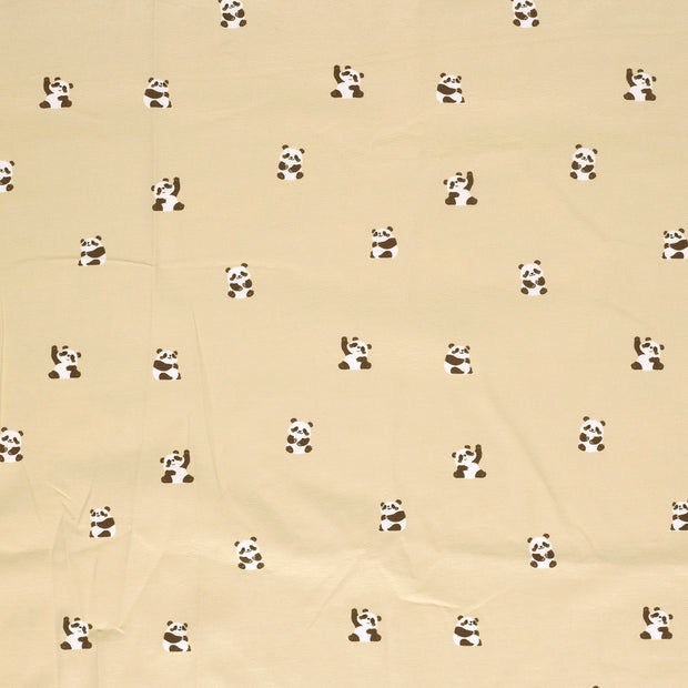 Jersey fabric Beige soft 