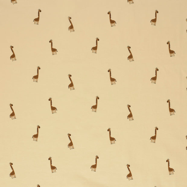 Jersey fabric Beige soft 