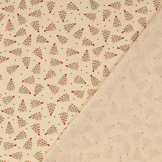  fabric Off White printed 