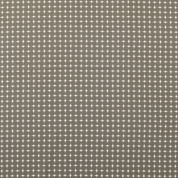 Cretonne fabric Dots Grey
