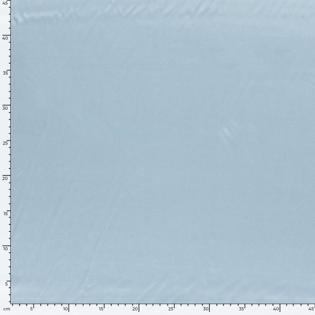 Satin fabrik Uni Babyblau