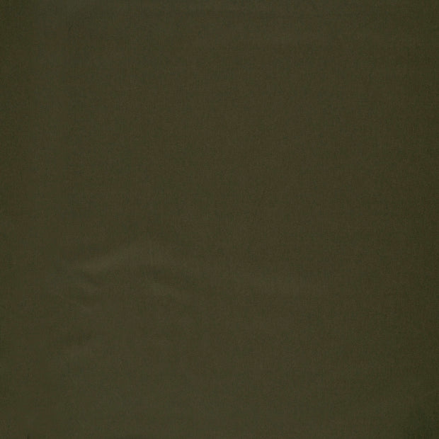 Cotton Satin fabric Khaki Green matte 