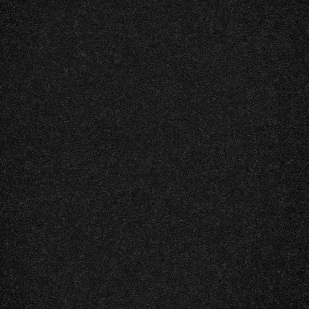 Wool Boucle fabric Dark Grey matte 