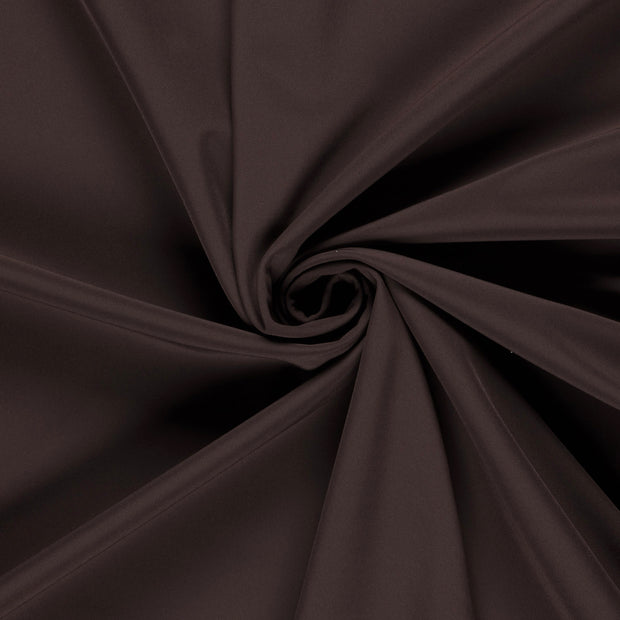 Softshell fabric Dark Brown backed 
