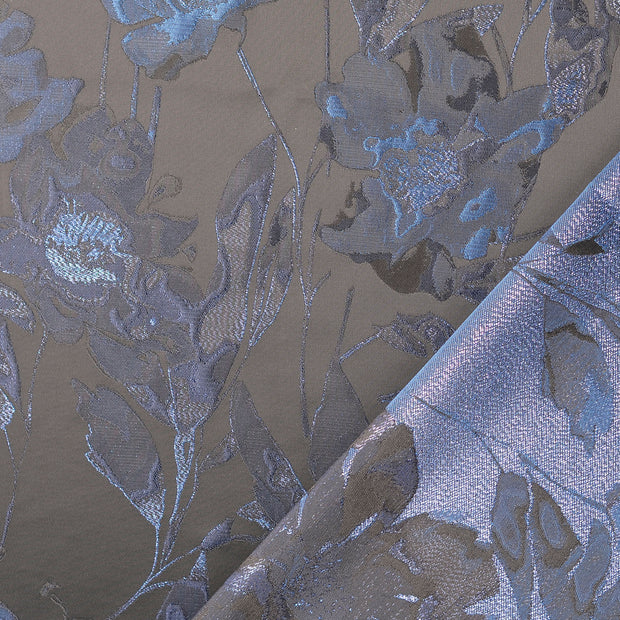 Jacquard fabric Navy 