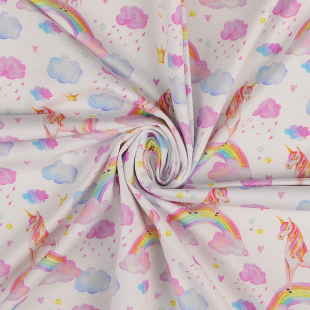 Jersey fabric White 