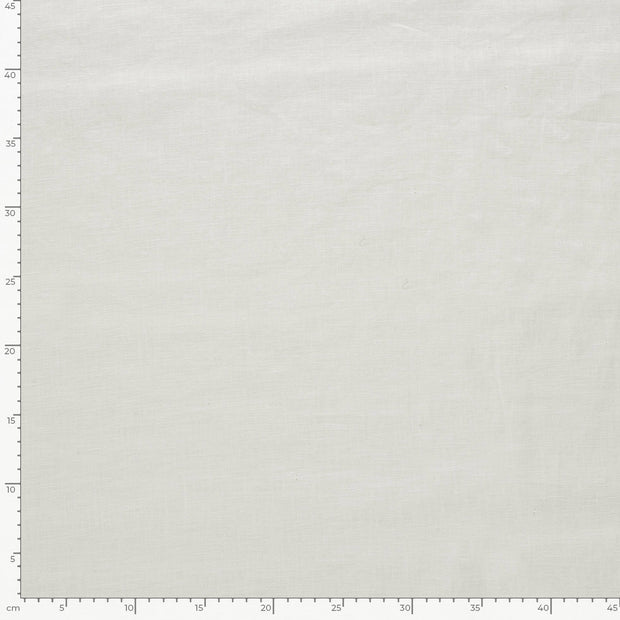 Linen fabric Unicolour Off White