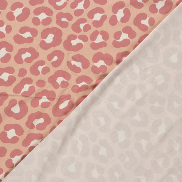Jersey fabric Panther printed 
