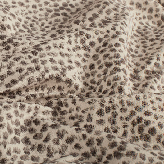 Bengaline fabric Abstract Beige