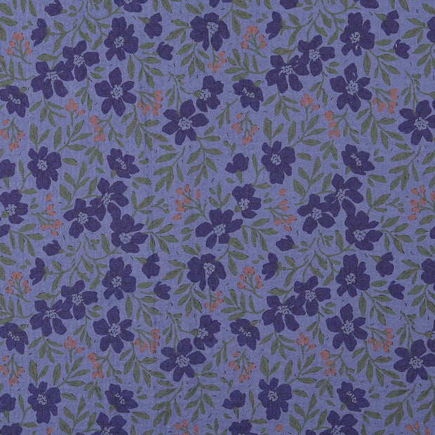 fabric Flowers Light Blue