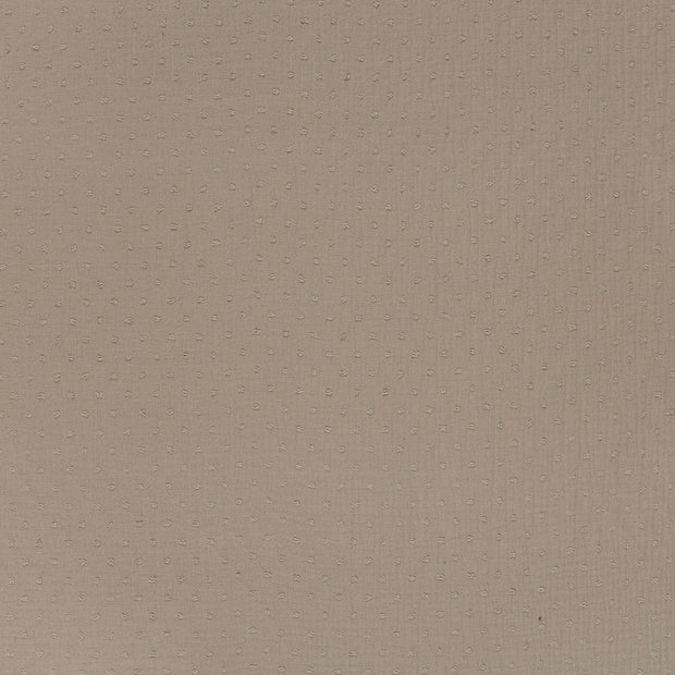 Musselin fabrik Beige matt 