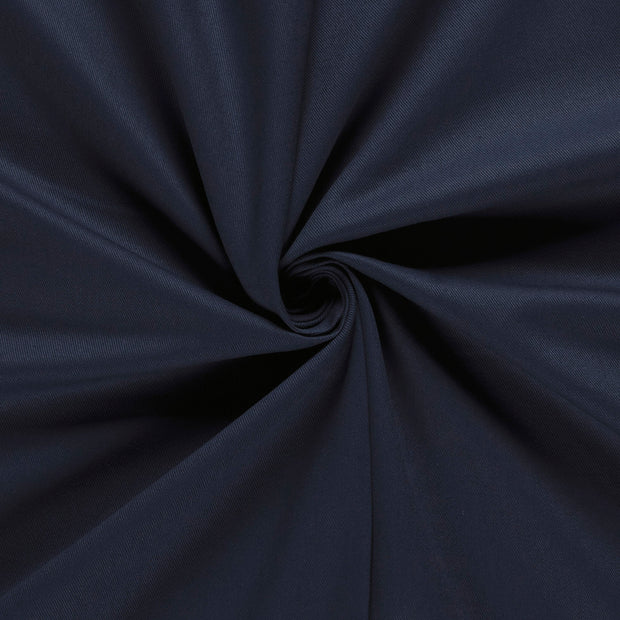 Denim fabric Navy pre-washed 