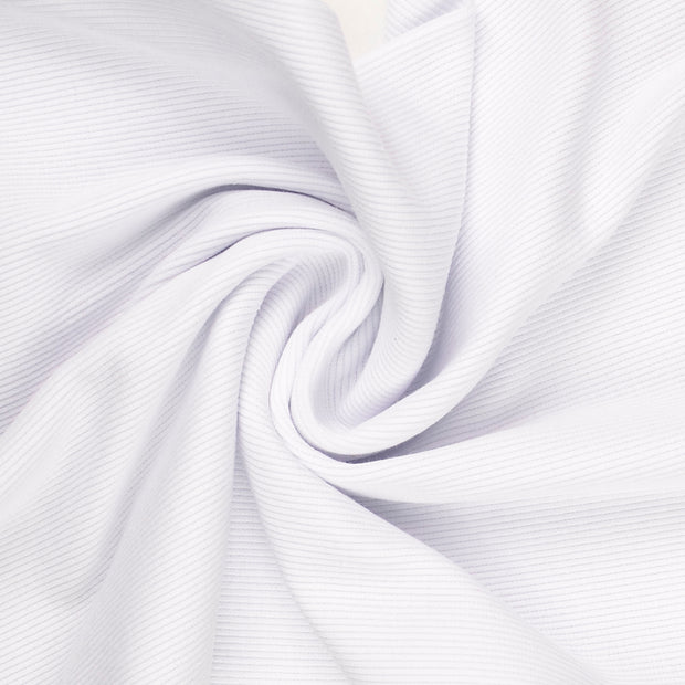 Heavy Knit fabric White 