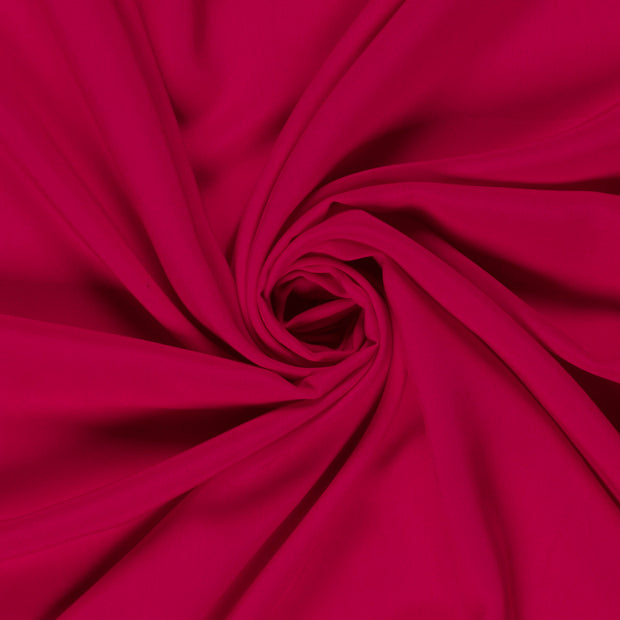 Bamboo Poplin fabric Unicolour Fuchsia