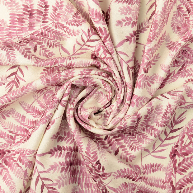 Viscose Crêpe fabric Bordeaux 
