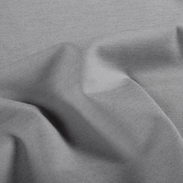Piqué fabric Unicolour Light Grey