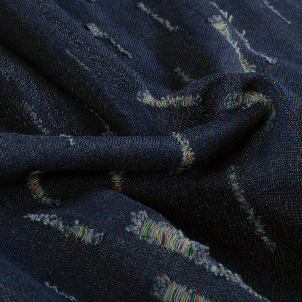 Denim fabric Unicolour Navy