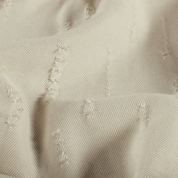 Denim stof Effen Beige