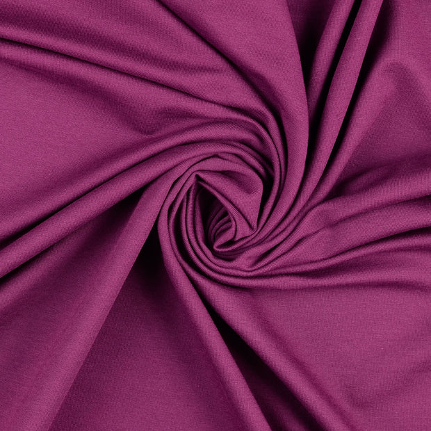 French Terry fabric Fuchsia 