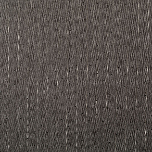 Poly Viscose Jersey fabrik Streifen Grau