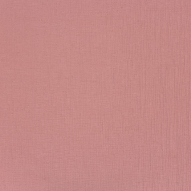 Muslin fabric Pink matte 