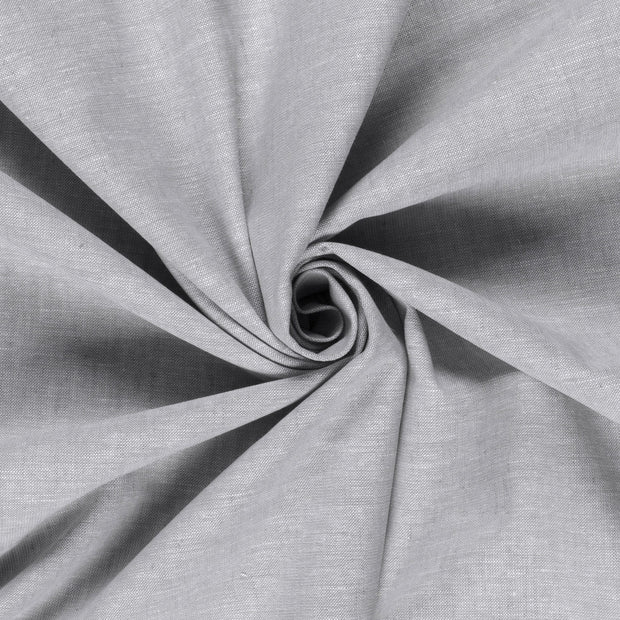 Chambré fabric Melange Light Grey