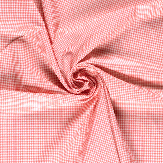 Cretonne fabric Light Pink digital printed 