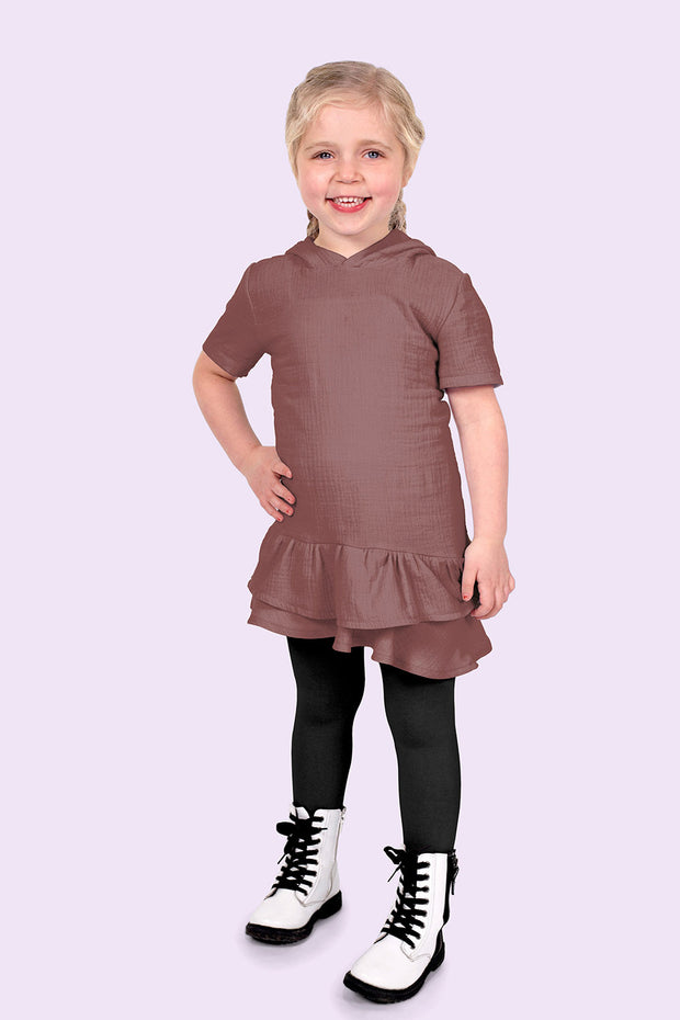 Muslin fabric Unicolour Light Mauve