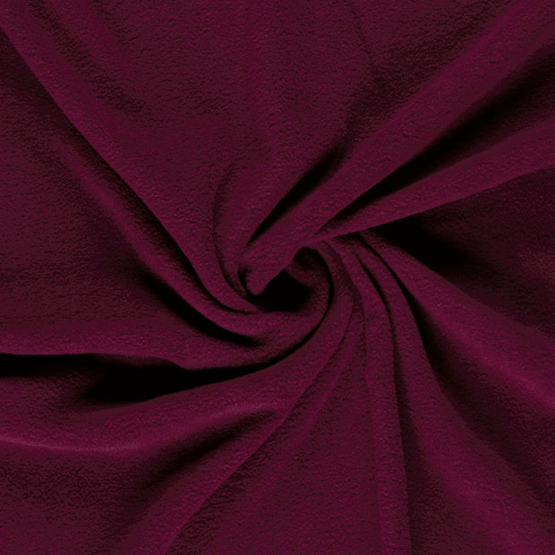Fleece stof Magenta 